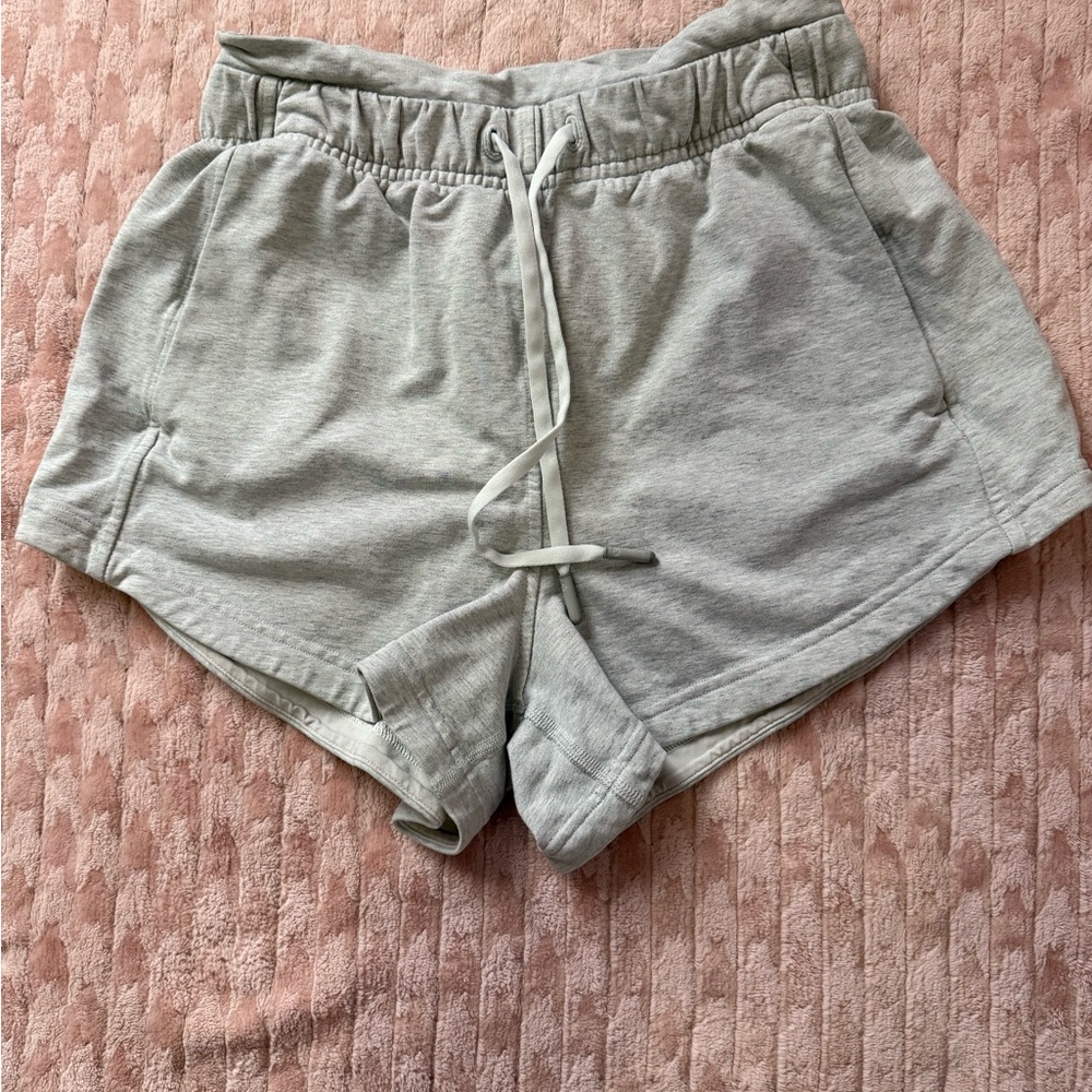 lululemon athletica Light Gray Athletic Shorts